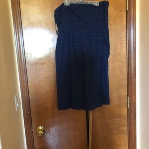 Strapless summer dress